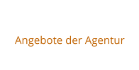 Angebote der Agentur